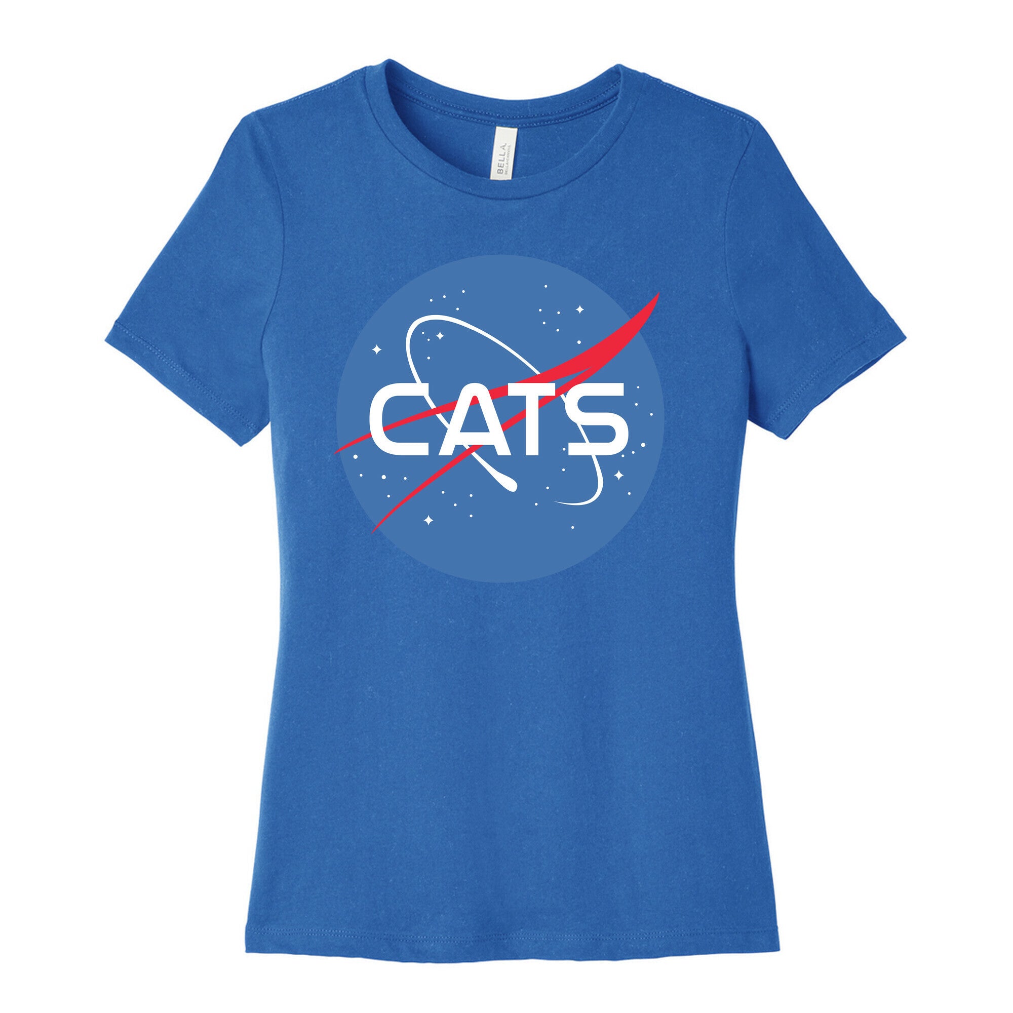 Cats Nasa Parody Women's Cotton Tee